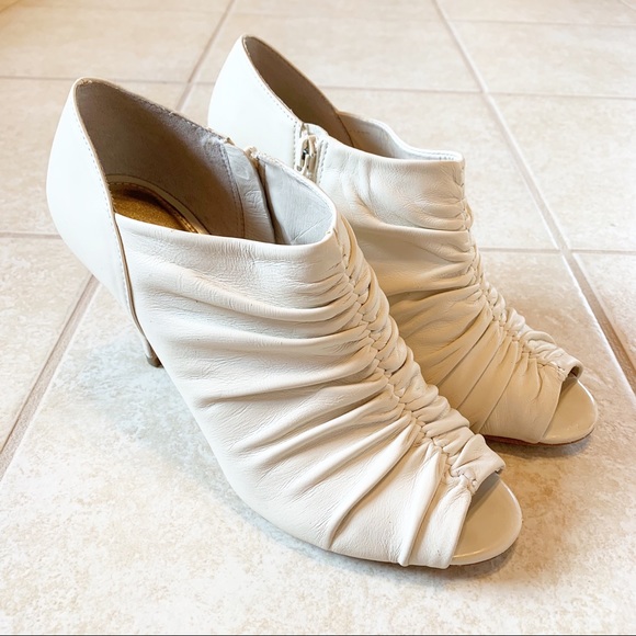 ANTONIO MELANI Shoes - Antonio Melani Peep Toe Booties, Size 7.5